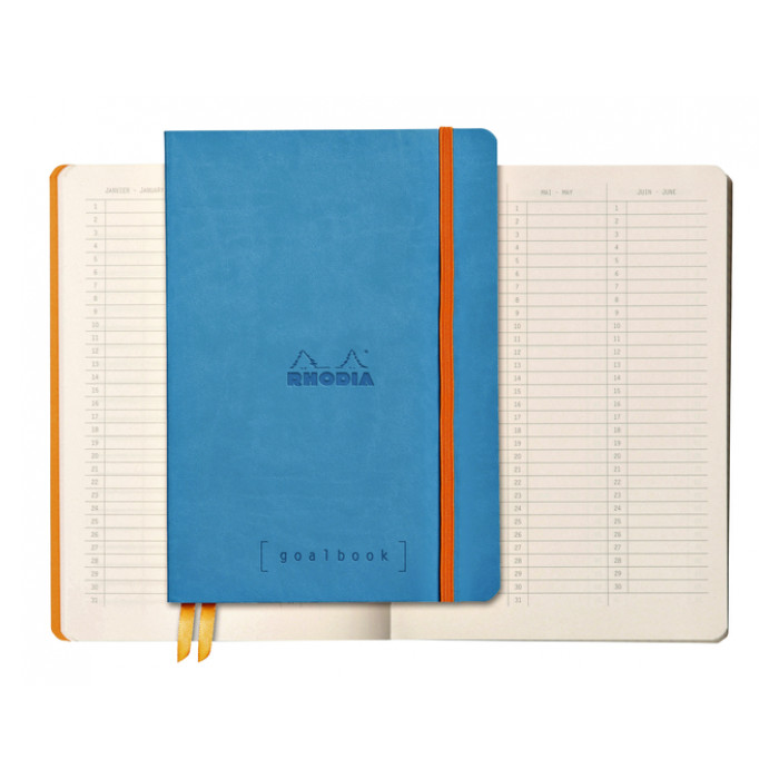 Bullet Journal Rhodia A5 60vel dots turkoois