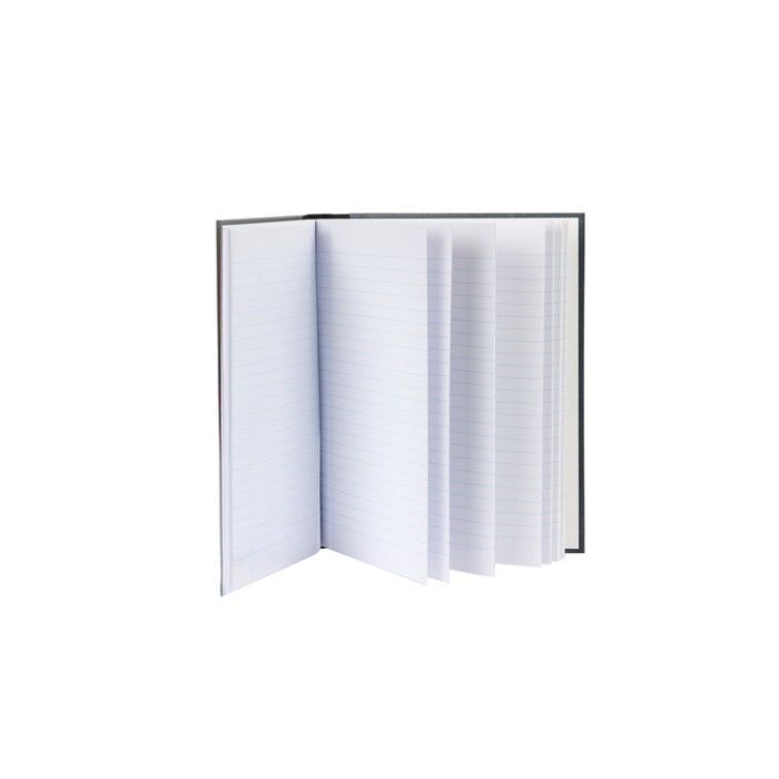 Notitieboek Djois Atlanta Excellent genaaid 210x165mm 192blz lijn grijs gewolkt