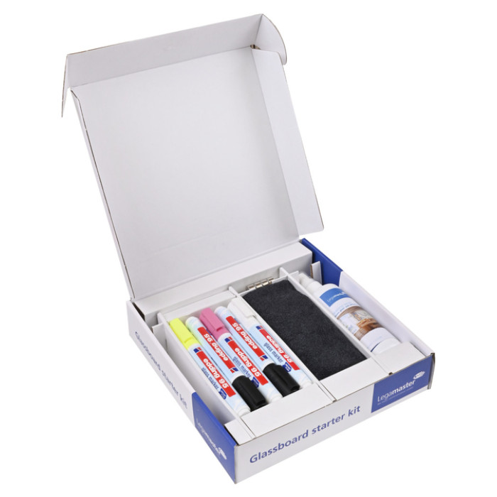 Glasbord Legamaster starterkit