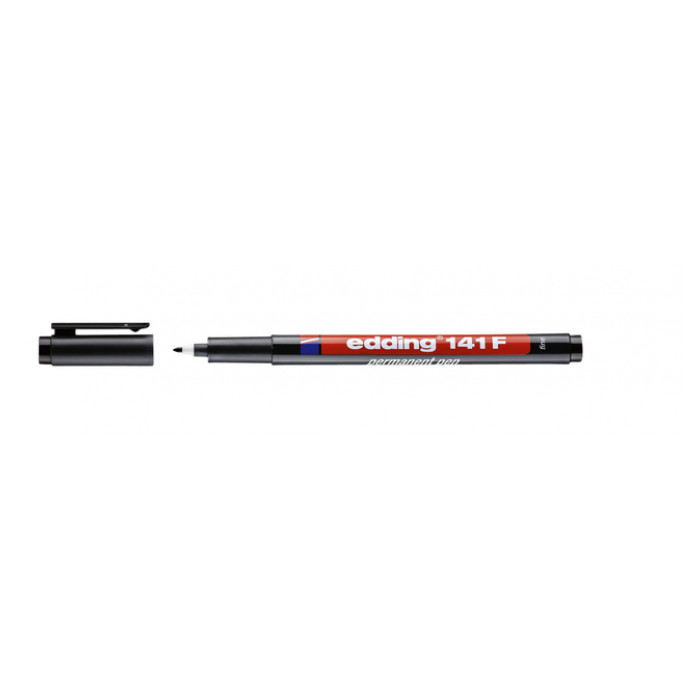 Viltstift edding 141 rond 0.6mm zwart