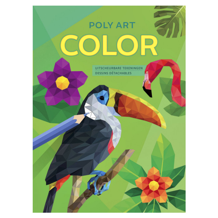 Kleurboek Deltas Poly Art Color