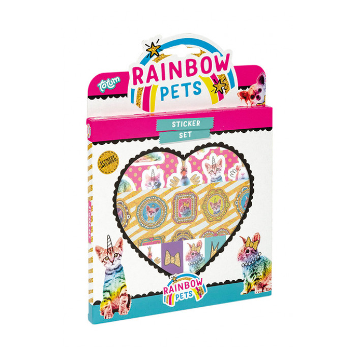 Stickerset Totum Rainbow Pets