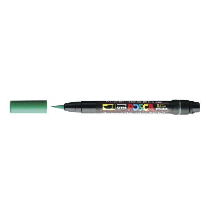 Brushverfstift Posca PCF350 groen