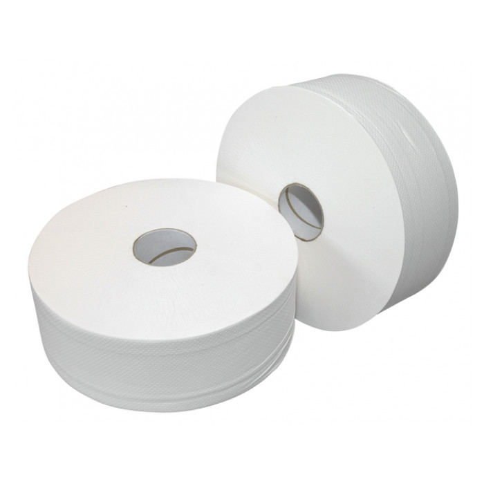 Toiletpapier Euro maxi jumbo 1-laags 500m 6rol