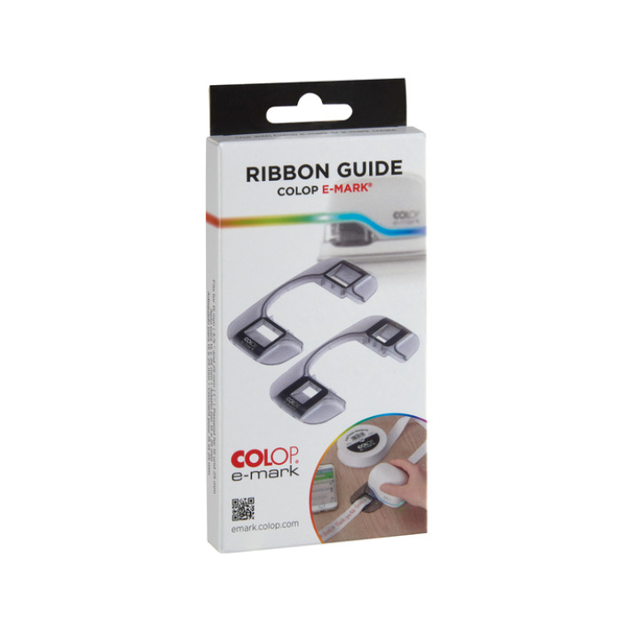 Tekststempel Colop E-Mark lint geleider 15/25mm set