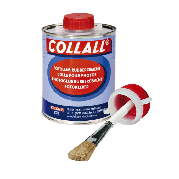 Rubbercement Collall 1000ml + kwast