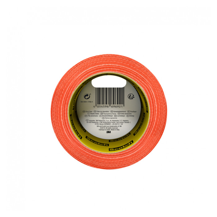 Plakband Scotch high visibility 48mmx25m oranje