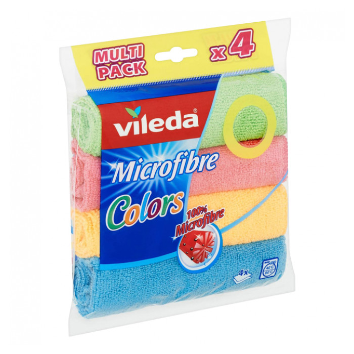 Microvezeldoeken Vileda 4-pack