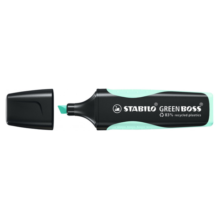 Markeerstift STABILO GREEN BOSS 6070/113 vleugje pastel turquoise