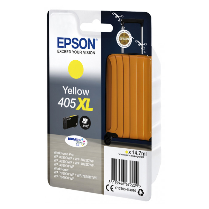 Inktcartridge Epson 405XL T05H44 geel