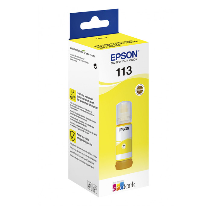 Inktcartridge Epson 113 EcoTank geel