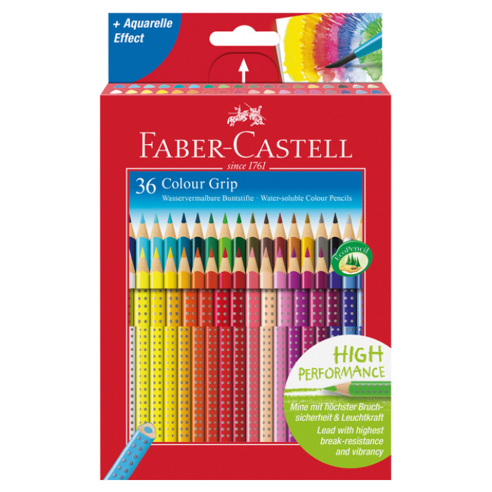 Kleurpotloden Faber-Castell 2001 assorti set à 36 stuks