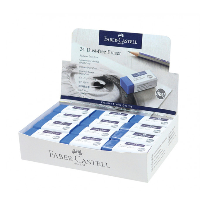 Gum Faber-Castell stofvrij blauw