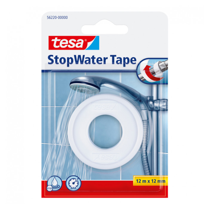 Reparatietape  tesa® StopWater 12mx12mm wit