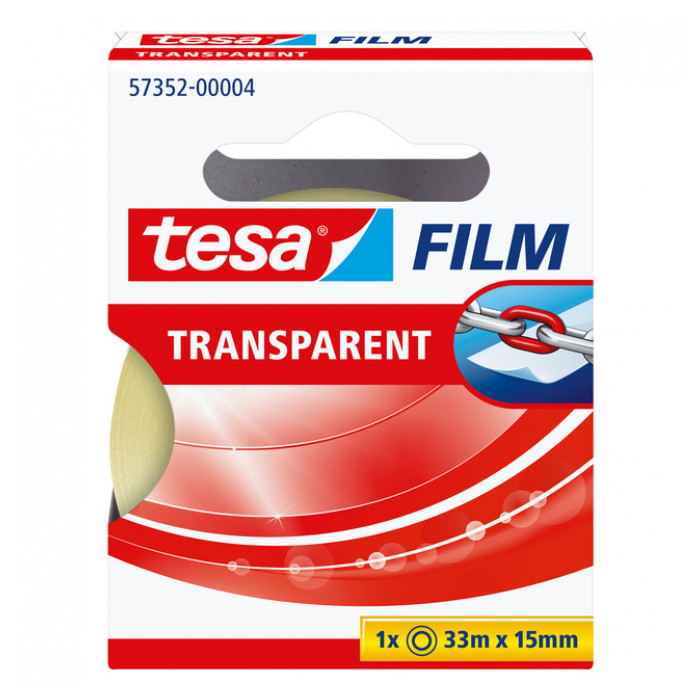 Plakband tesafilm® 33mx15mm Transparant in doosje