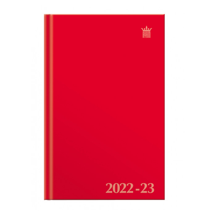 Schoolagenda 2024-2025 Ryam Studie Uni 7dagen/2pagina's rood