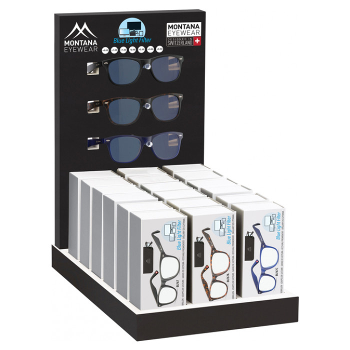 Leesbril Montana blue light filter assorti