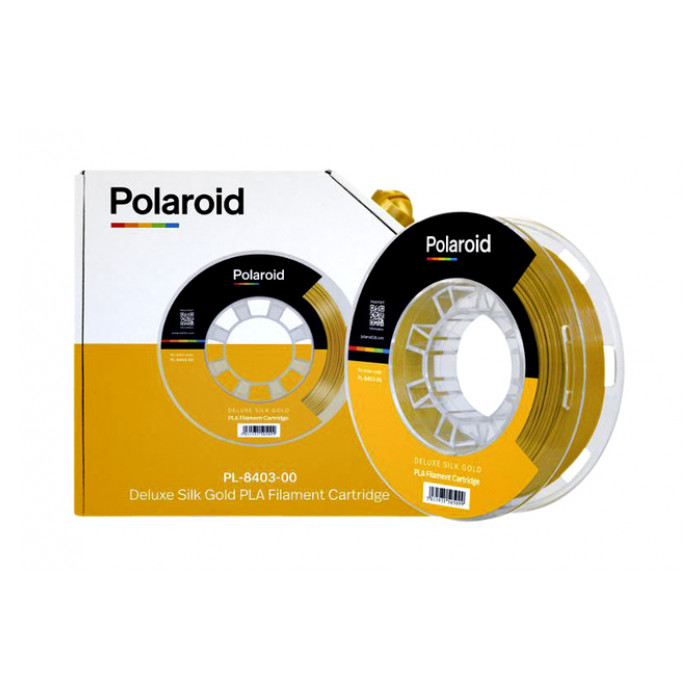 3D Filament Polaroid PLA Universal 250g Deluxe Zijde goud