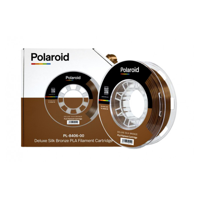 3D Filament Polaroid PLA Universal 250g Deluxe Zijde brons
