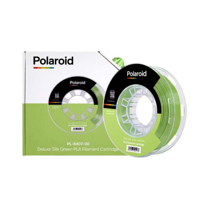 3D Filament Polaroid PLA Universal  250g Deluxe Zijde groen