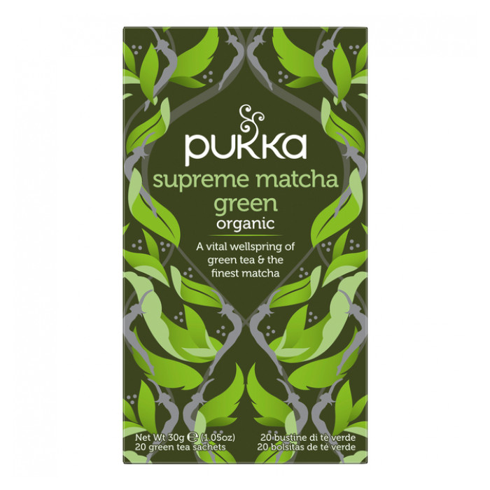 Thee Pukka supreme matcha green tea 20 zakjes