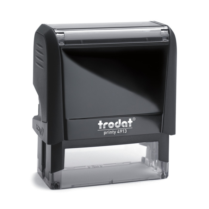 Tekststempel Trodat Printy 4913 personaliseerbaar zw 5regels 58x22mm