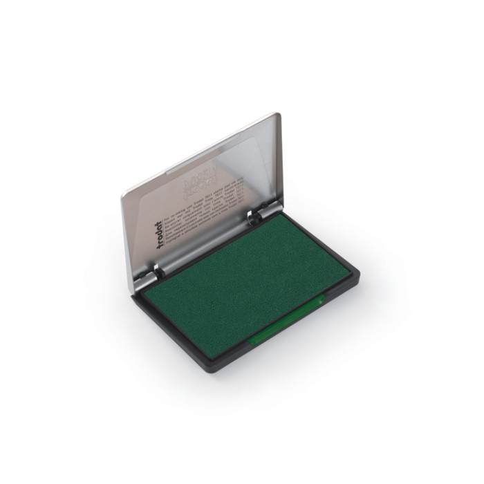 Stempelkussen Trodat 9072M metaal 11x7cm groen