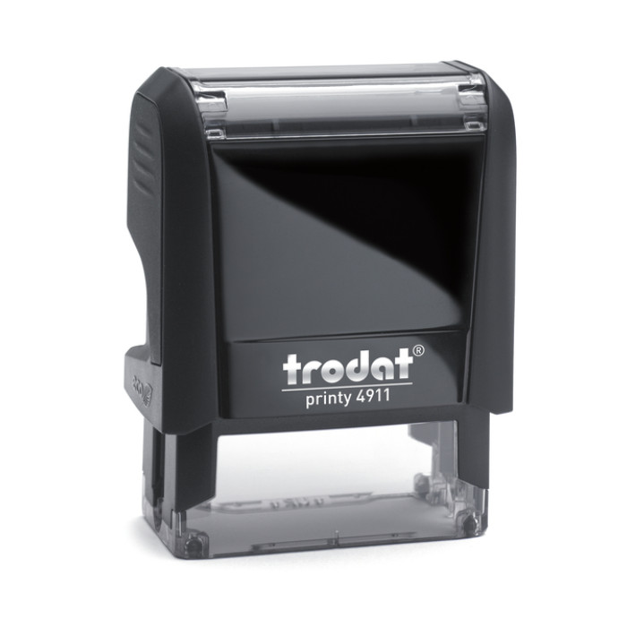 Tekststempel Trodat Printy personaliseerbaar 4 regels 38x14mm zwart 4911