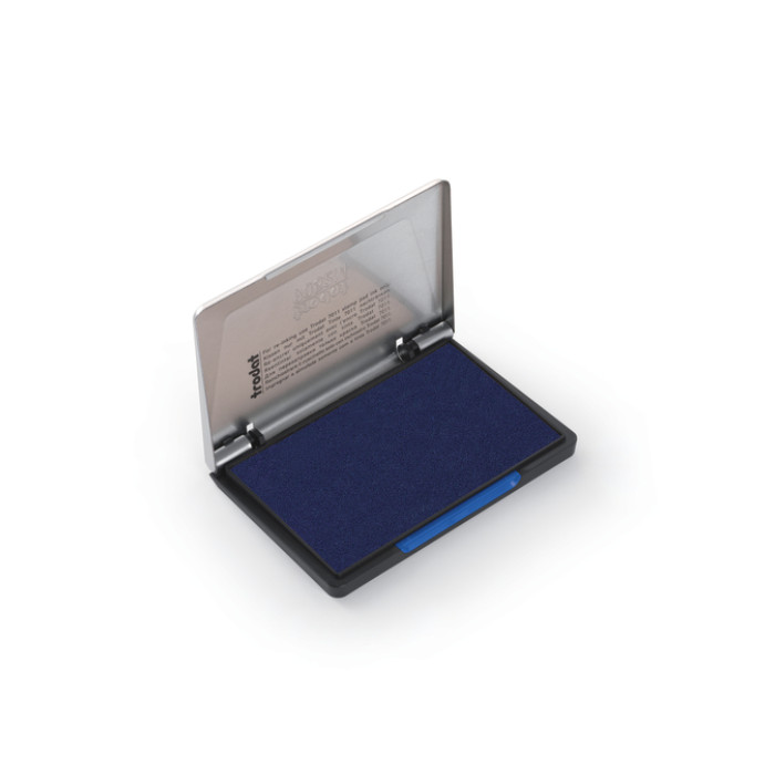 Stempelkussen Trodat 9072M metaal 11x7cm blauw