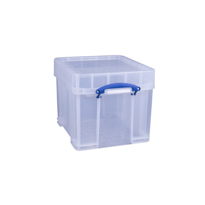 Opbergbox Really Useful 35 liter 480x390x345mm transparant wit