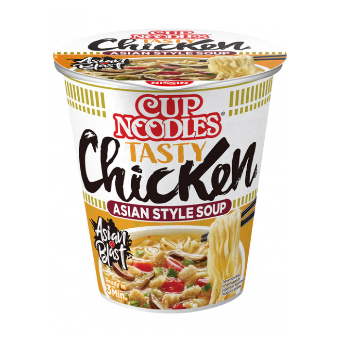 Noodles Nissin tasty chicken cup