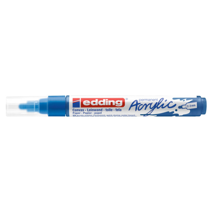 Acrylmarker edding e-5100 medium gentiaanblauw