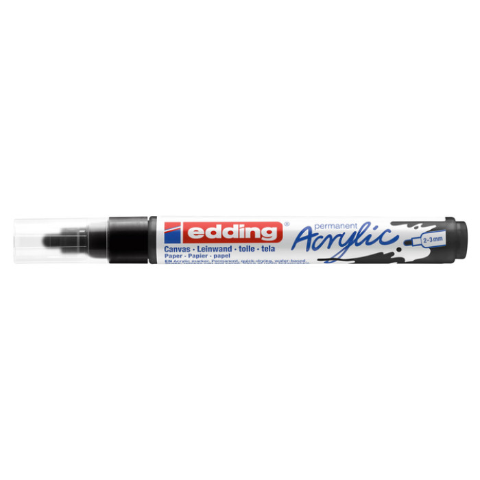 Acrylmarker edding e-5100 medium zwart