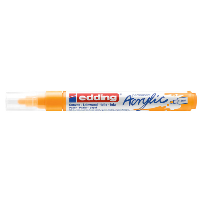 Acrylmarker edding e-5100 medium zonnegeel