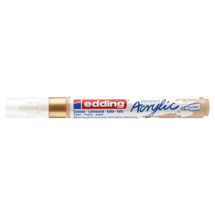 Acrylmarker edding e-5100 medium rijkgoud
