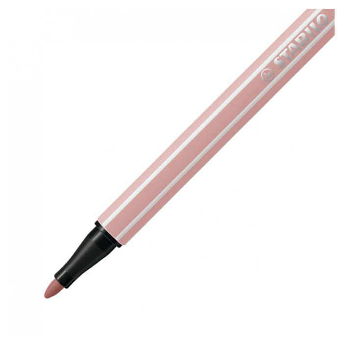 Viltstift STABILO Pen 68/28 medium donkerblush