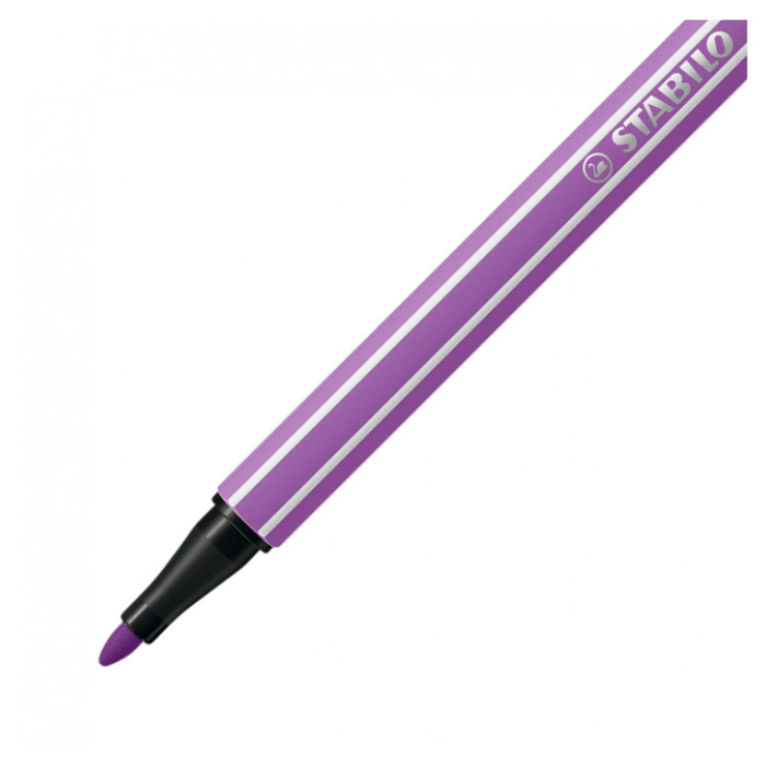 Viltstift STABILO Pen 68/60 medium vergrijsd violet