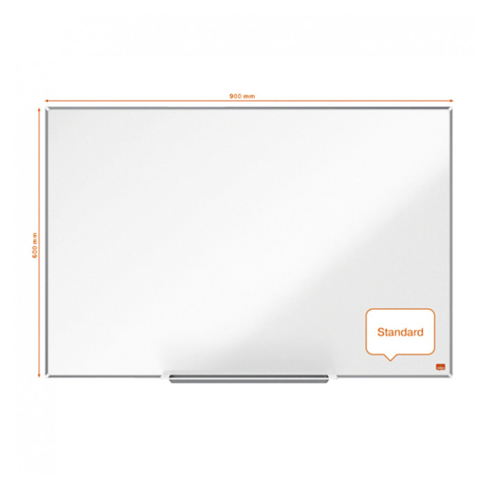 Whiteboard Nobo Impression Pro 60x90cm staal