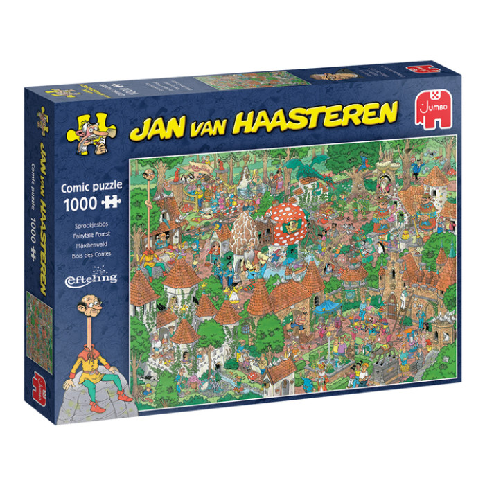 Puzzel JvH Efteling Sprookjesbos 1000st