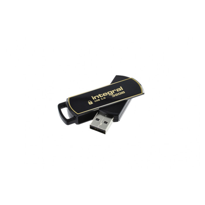 USB-stick Integral 3.0 Secure 360 32GB zwart
