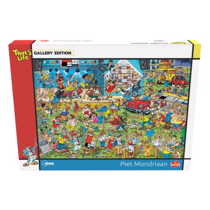 Puzzel Mondriaan 1000 st