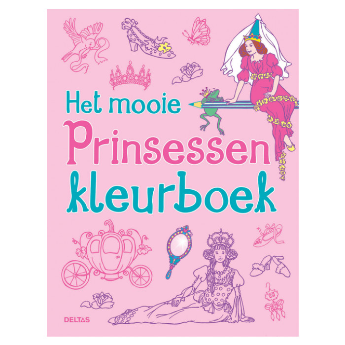 Kleurboek Deltas mooie prinsessen