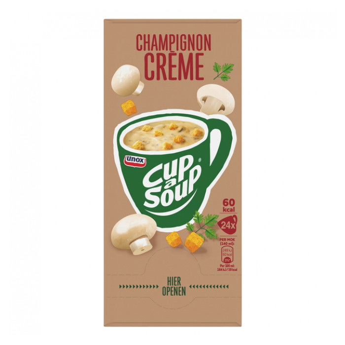 Cup-a-Soup Unox champignon crème 140ml