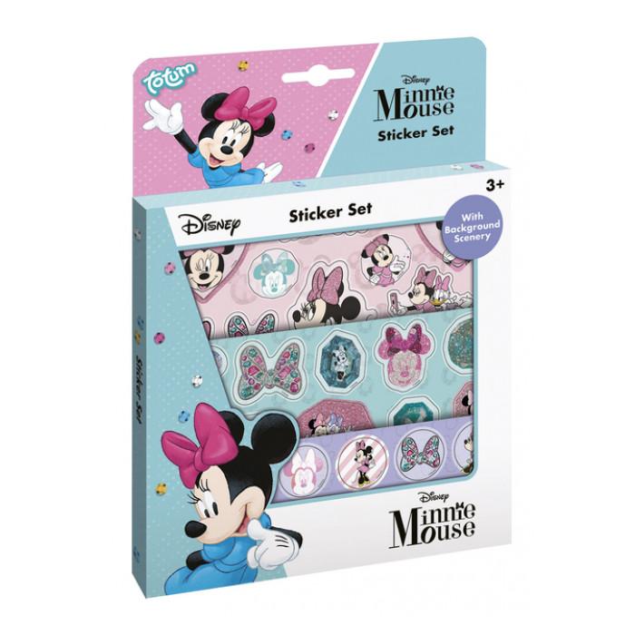 Stickerset Totum Minnie Mouse