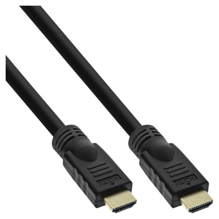 Kabel inLine HDMI ETH4K M/M 2 meter zwart