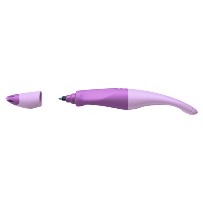 Rollerpen STABILO Easyoriginal  rechtshandig medium pastel lila blush blister à 1 stuk