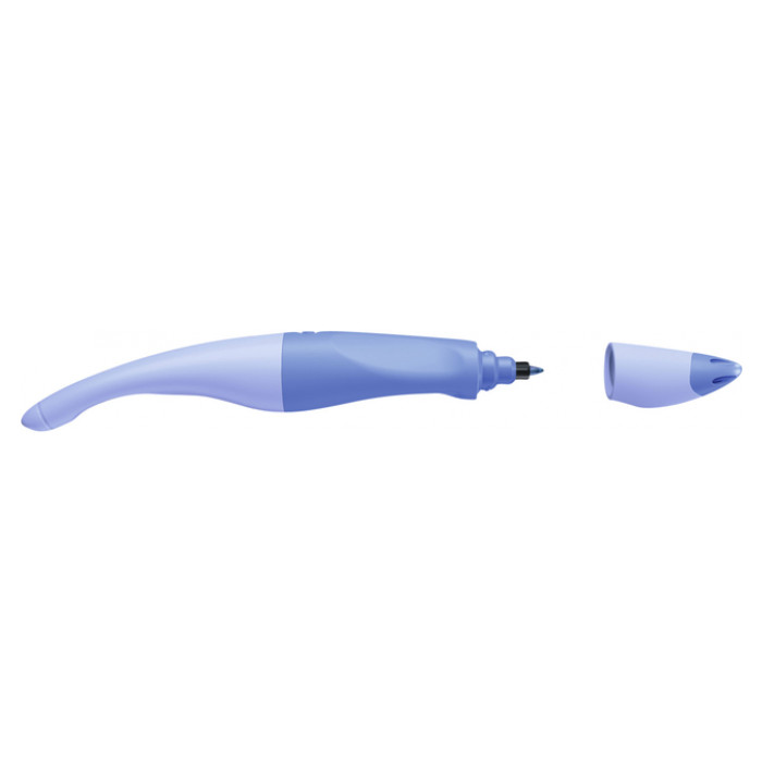 Rollerpen STABILO Easyoriginal  linkshandig  medium pastel luchtig blauw blister à 1 stuk