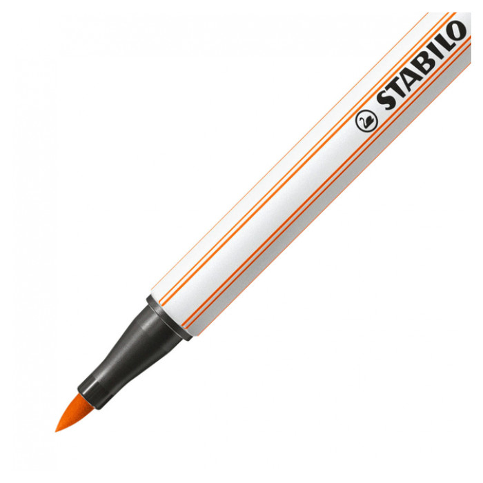 Brushstift STABILO Pen 568/30 bleek vermiljoen