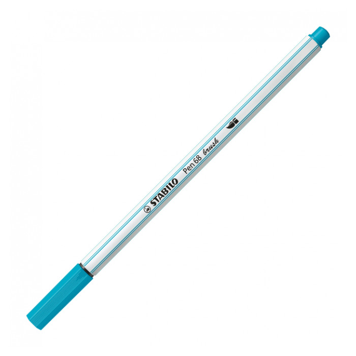 Brushstift STABILO Pen 568/31 licht blauw