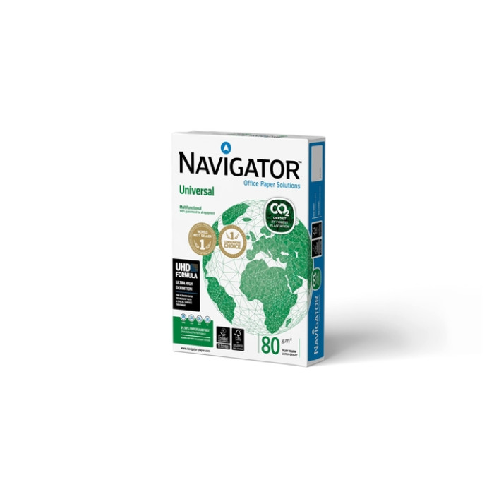 Kopieerpapier Navigator Universal CO2 A4 80gr wit 500 vel